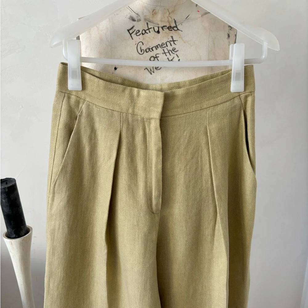 Massimo Dutti Limited Edition Linen Pant Suit size 6 - Picture 7 of 14